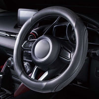 【カー用品】ボンフォーム ハンドルカバー ラバーグリップ 抗菌防臭加工 新形状 S ブラック 6794-01BK 1枚（直送品）