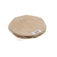 【ケース販売】ラミクレープ包装紙 クラフト 変形 レース 004738306　1ケース(200枚入×15袋 合計3000枚) アオトプラス（直送品）