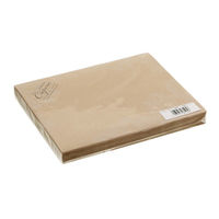 【ケース販売】ラミクレープ包装紙 クラフト S 四角 レ-ス 004738309 アオトプラス（直送品）