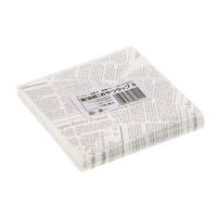 【ケース販売】耐油袋 おやつラップ S ニュースペーパー 004738603　1ケース(100枚入×40袋 合計4000枚) アオトプラス（直送品）