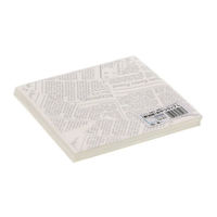 【ケース販売】耐油袋 おやつラップ L ニュースペーパー 004738609　1ケース(100枚入×40袋 合計4000枚) アオトプラス（直送品）