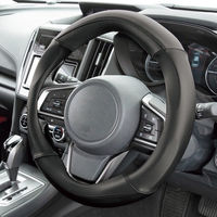 【カー用品】ボンフォーム ハンドルカバー ＧＴグリップ 抗菌防臭 S ブラック 6801-01BK 1枚（直送品）