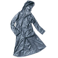 Makku（マック） くるっとパックレインコート ブルーグレー Lサイズ　AS-7670　1着（直送品）