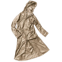 Makku（マック） くるっとパックレインコート グレージュ　Mサイズ　AS-7670　1着（直送品）