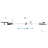 ティアンドデイ センサ延長ケーブル TR-2C30 1個（直送品）