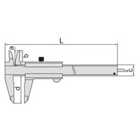 INSIZE インサイズ ノギス 1210-1021 1個（直送品）