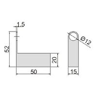 INSIZE インサイズ マイクロメータスタンド用アタッチメント 6301-1 1セット(3個)（直送品）