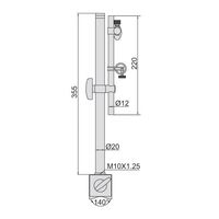 INSIZE インサイズ マグネットベース 微動調整機能付 6202-100 1個（直送品）