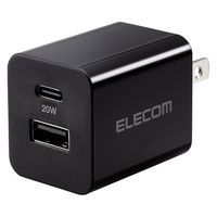 USB充電器 PD 20W USB-C×1 USB-A×1 スマホ タブレット充電 黒 MPA-ACCP36BK エレコム 1個