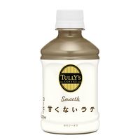 伊藤園 タリーズコーヒー スムース 無糖ラテ 275ml ホット兼用 1セット（48本）