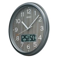 セイコータイムクリエーション 温度湿度表示付き電波掛時計 KX273N 1個