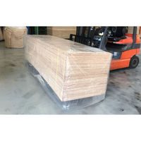 紅中 角型養生シート(PE) Qboid-sheet 3×6尺・高さ1.25m用 透明 1袋(20枚入)（直送品）