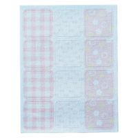 シヤチハタ 洗濯タグに貼るコットンシール 女の子 20×20mm 48枚入 TRUN-SHUNP0969 1セット(3個)