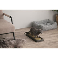 アイリスオーヤマ ダストレス猫の爪とぎスリム　ブラウン CTS-540 1個（直送品）