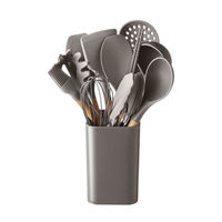 アイリスオーヤマ キッチンツール11点+スタンドセット チャコールグレー KT-11SS 1セット