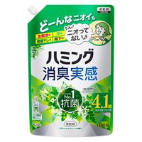 ハミング 消臭実感 リフレッシュグリーン 詰め替え 1500mL 1セット（1個×6） 柔軟剤 花王