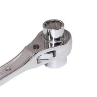 丸政 ツイスト総磨き鳶仕様ラチェット RMT-17x21N-BT-SV 1個（直送品）