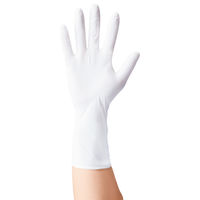 リーブル　ニトリルP.F. ロングホワイト No.2031　パウダーフリー　Mサイズ　500枚（使い捨てグローブ）