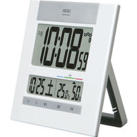 セイコータイムクリエーション デジタル時計 快適度表示付電波掛置兼用 SQ429W 5個