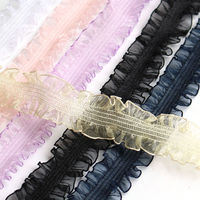 小西リボン Blanc de コア リボン Nゴム入オーガンジー No.9750-12 24mm×5m KR9750-24-12（直送品）