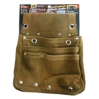 三共コーポレーション DBL DSL-07BR 釘袋 390g ブラウン #582866 1個（直送品）