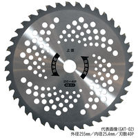 ビッグマン 草刈チップソー 5P 255×40 GKT-04 1セット(5枚)（直送品）