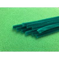 創アンド遊 カラーモール 緑 直径6mm 10本入