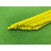 創アンド遊 カラーモール 黄 直径3mm 20本入