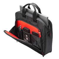 サンワサプライ マチ拡張PCバッグ(14インチワイド・ブラック) BAG-W3BK 1個（直送品）