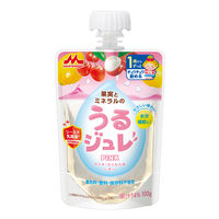 【1歳頃から】果実とミネラルのうるジュレ PINK 100g 36個 森永乳業 ベビーフード 離乳食 ゼリー飲料