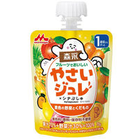 【1歳頃から】 森永乳業 フルーツでおいしいやさいジュレ 黄色の野菜とくだもの 70g 1セット（36個）