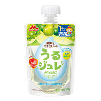 【1歳頃から】果実とミネラルのうるジュレ GREEN 100g 36個 森永乳業 ベビーフード 離乳食 ゼリー飲料
