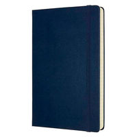 モレスキン クラシック ノートブック エクスパンデッド ハード ラージ(横罫)サファイアBL QP060EXPB20 1冊（直送品）