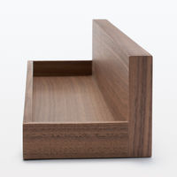 無印良品 壁に付けられる家具トレー ウォールナット材突板 44cm 良品計画