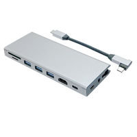 変換アダプタ　マルチドッグ Type-C[オス] → [メス]マルチ Dock Hubアダプタ　 5個