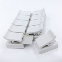 マグエックス プチマグクリップ ホワイト MPC-W-10P 1セット(50個:10個入×5)