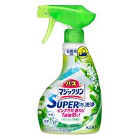 バスマジックリン スーパー泡洗浄 グリーンハーブの香り 本体350mL 5個 花王 浴室用洗剤