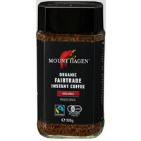 【インスタントコーヒー】【瓶】マウントハーゲン　オーガニック　インスタントコーヒー　1セット（500g：100g入×5）