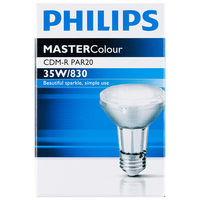 フィリップス　CDM　E26口金　リフレクター付　35W形　CDM-R35W/830PAR20　30° 5個