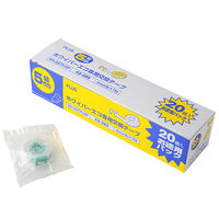 プラス　修正テープ　ホワイパーエコ　詰め替えテープ　幅5mm×7m　グリーン　緑　WH-305TR　42285 100個