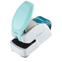 マックス 紙針ホッチキス 10枚とじ 抗菌タイプ PH-10DS/AB 5台