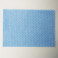 SUNDRY カウンタークロス 約34×50cm 不織布 ブルー 1パック（50枚入）角利産業（直送品）