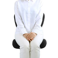 ボディサポートシート　ハイエンド　ブラック 60135 1個 トレードワン（直送品）