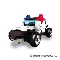 ヨシリツ LaQ ハマクロンコンストラクター ミニ パトカー L003096 おもちゃ 1個