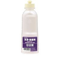 サラヤ 薬液専用詰替容器 スクイズボトル洗浄除菌剤共通用600ml 52209 1本 176-0495（直送品）