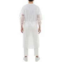 【使い捨てガウン】アイソレーションガウン ホワイトKGI-004 1袋（10枚入） 伊藤忠リーテイルリンク