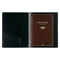 レイメイ藤井 ビジネススリムバインダーA5 20穴 ブラック QE1124B 1冊