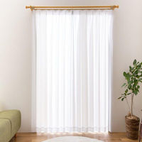 ユニベール コットレース レースカーテン 1500×1880mm ホワイト 4548654896755   1枚（直送品）