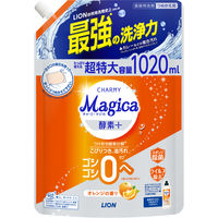 チャーミー マジカ 食器用洗剤 酵素＋ オレンジ 詰め替え 特大 1020mL 1セット（1個×6） ライオン