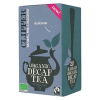 クリッパー オーガニックフェアトレードティー アッサムブレンド デカフェ １セット（60バッグ：20バッグ入×３箱）